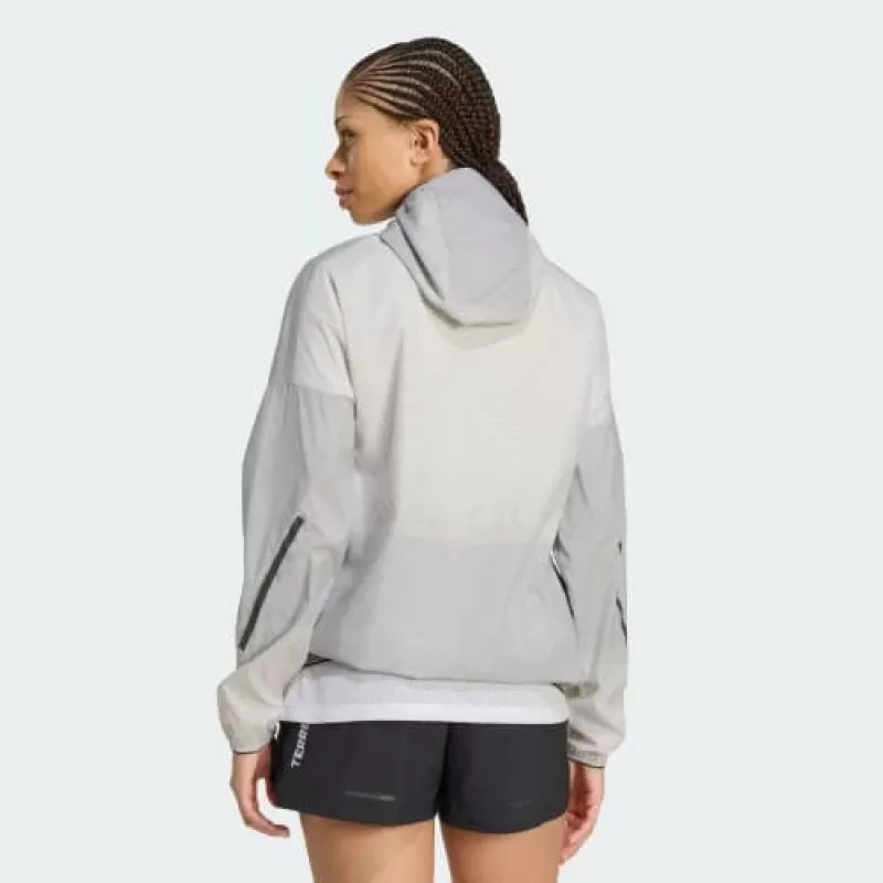 adidas TERREX Xperior CLIMA365 Light Windweave takki naisten - musta/valkoinen XS