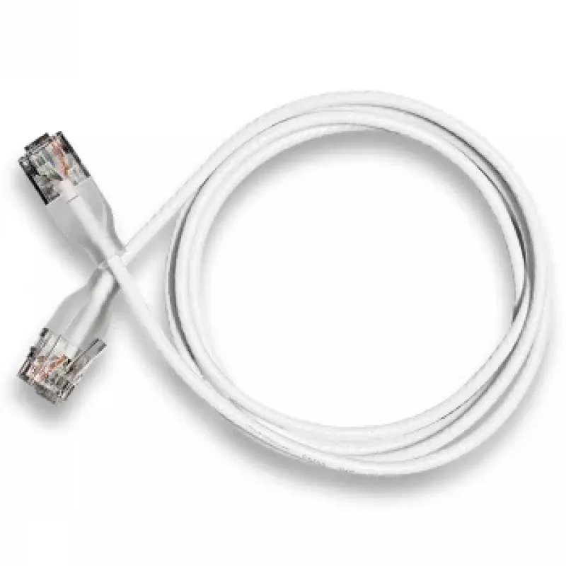 WANTEC eGlow UTP CAT6a verkkokaapeli, 0,5 m, valkoinen