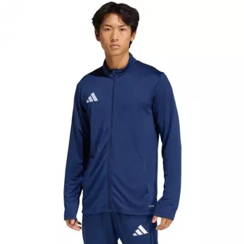 adidas Entrada 26 verkkatakki miesten Navy sininen kierrätetty polyesteri vetoketjullinen L