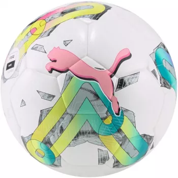 Puma Orbita 4 HYB FIFA Basic jalkapallo valkoinen-vihreä-pinkki 83781 01 4