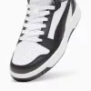 PUMA Rebound V6 Mid lasten sneakerit valkoinen musta 393831 01 koko 39