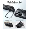 ESR Classic Hybrid Kickstand MagSafe-kotelo iPhone 17 Pro / 18 Pro kirkas/musta