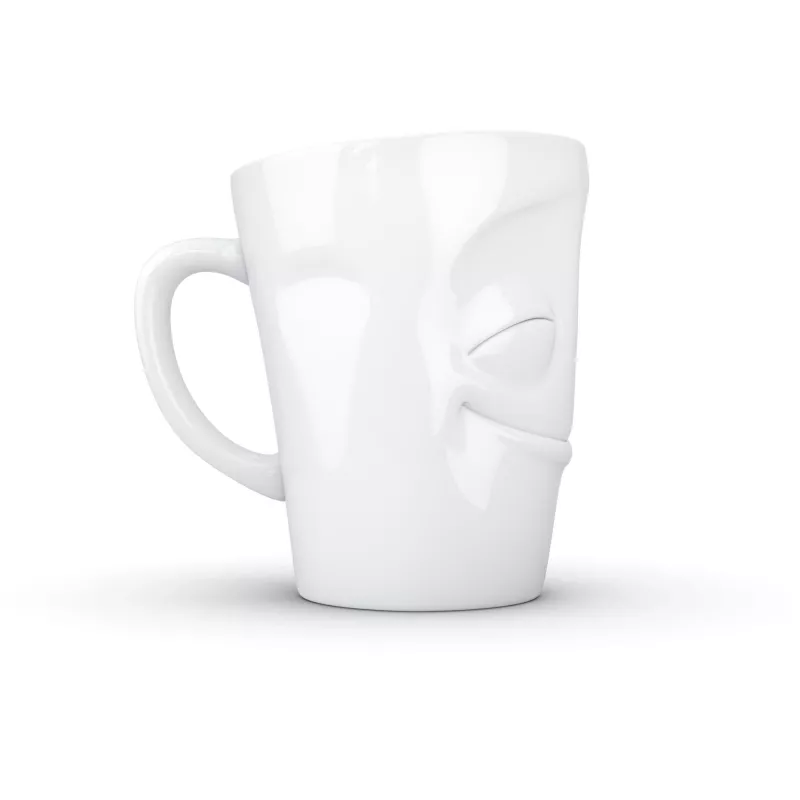 FIFTYEIGHT PRODUCTS T018301 Amused valkoinen kahvamuki 350 ml