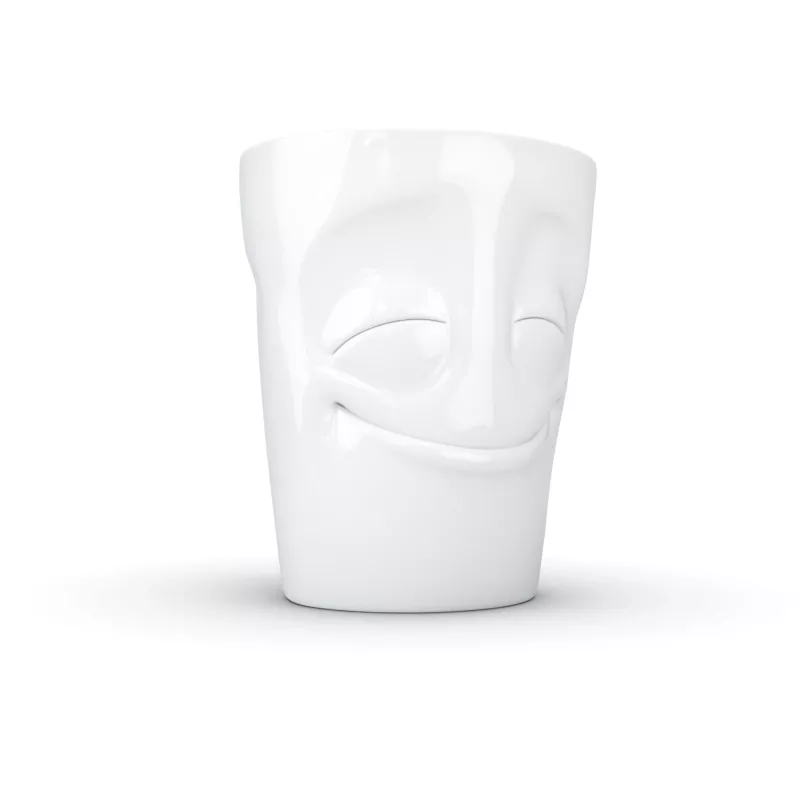 FIFTYEIGHT PRODUCTS T018301 Amused valkoinen kahvamuki 350 ml