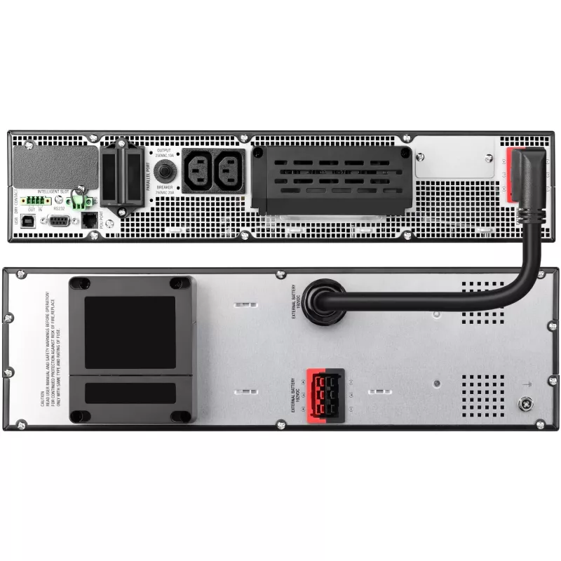 PowerWalker VFI 6000 RTG PF1 6000 VA online-kaksoismuunnin-UPS - rack/torni, 2x IEC C19 lähtöä, puhdas siniaalto