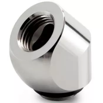 Thermal Grizzly DeltaMate Rotary 45° G1/4 adapteri - kiiltonikkeli
