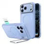 ESR Classic Hybrid Kickstand MagSafe-kotelo iPhone 17 Pro Max / 18 Pro Max - mattavaaleansininen