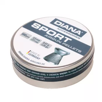 DIANA Sport 4,5 mm diabolo, 500 kpl