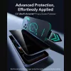 ESR UltraFit Armorite Privacy panssarilasi näytönsuoja 2 kpl:n pakkaus iPhone 18 Pro Max