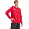 adidas Entrada 26 Full-Zip huppari miesten punainen XL