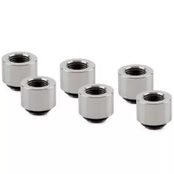 Thermal Grizzly DeltaMate Extender Fitting - MF14, kiiltonikkeli, 6 kpl:n pakkaus