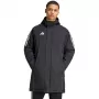 adidas Tiro 24 Stadium parka miesten musta/valkoinen koko M