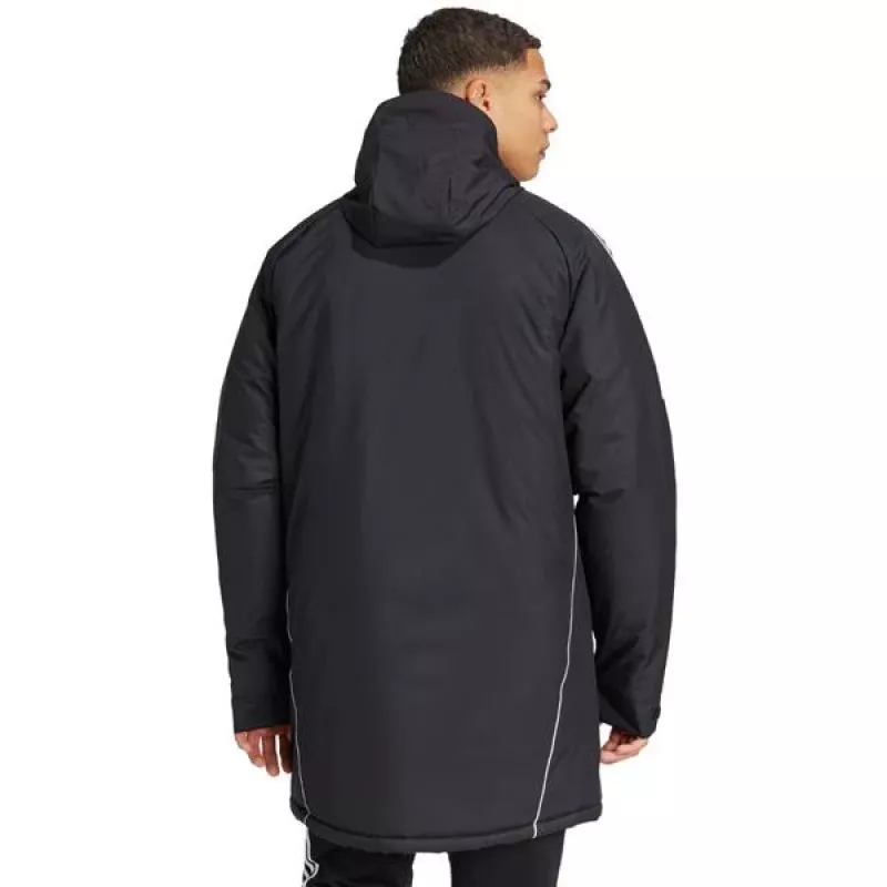 adidas Tiro 24 Stadium parka miesten musta/valkoinen koko M