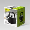 MEO Maestro liesivesikattila 2,5L mattamusta ruostumaton teräs pillillä MR-1318-BLACK