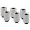 Thermal Grizzly DeltaMate Extender Fitting MF28 - kiiltonikkeli, 6 kpl:n pakkaus