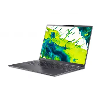 Acer Aspire 16 AI A16-61M 16 tuuman kannettava tietokone - AMD Ryzen AI 5 330, 16GB RAM, 512GB SSD, Windows 11 Home, 180° saranat