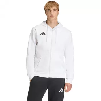adidas Entrada 26 Full Zip huppari miehet valkoinen L