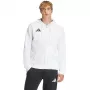adidas Entrada 26 Full Zip huppari miehet valkoinen L
