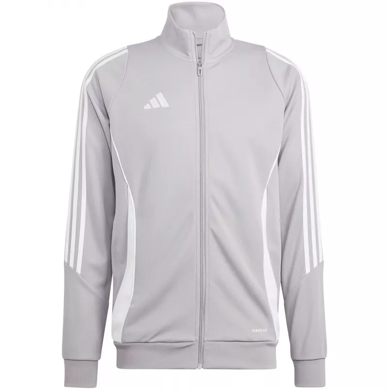 adidas Tiro 24 treenipaita Medium Grey Heather/musta XL miesten collegepaita
