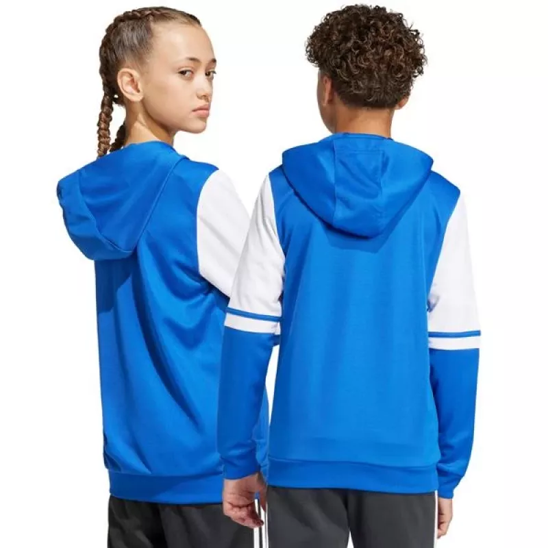 adidas Squadra 25 huppari lasten Team Royal Blue/valkoinen 152cm