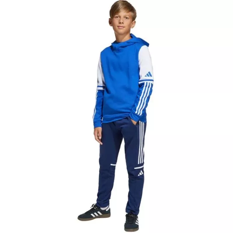 adidas Squadra 25 Sweat-huppari lapsille Team Royal Blue/valkoinen 152cm