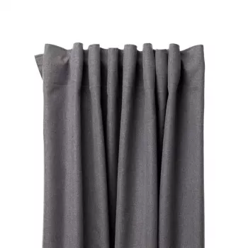 Verho Dolly W538811-9 140x260 tummanharmaa