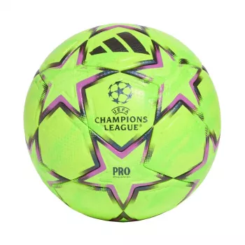 adidas UCL Pro Winter 26/27 League Stage jalkapallo koko 5 vihreä/musta/pinkki KE9769