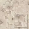 Tapetti Avellino 363331 – 1,06 m leveys, kuumaprägätty vinyyli kuitukankaalle, beige/kerma strukturoitu, 10,05 m rulla