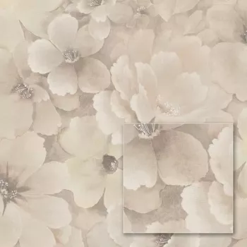Tapetti Avellino 363331 – 1,06 m leveys, kuumaprägätty vinyyli kuitukankaalle, beige/kerma strukturoitu, 10,05 m rulla