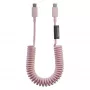 Native Union Pop Cable USB-C - USB-C 1,2 m 60W punottu kaapeli - Candy