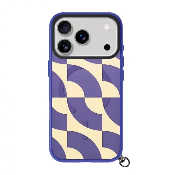 LAUT Keyko Pop kuori iPhone 17 Pro Max -puhelimelle, Indigo Tide