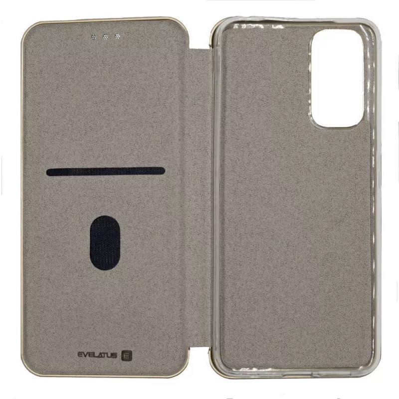 Evelatus Samsung Galaxy A53 5G kirjakotelo kulta