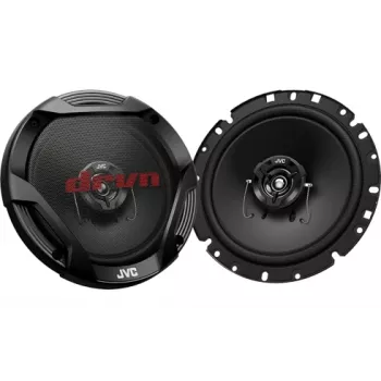 JVC CS-DR1722 6,5 tuuman 2-tie koaksiaalikaiutin autoihin, 300W Peak, Carbon-Mica-bassokaiutin