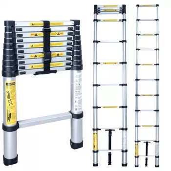 Teleskooppitikkaat BL-T380 380 cm, 13 askelmaa, alumiini, EN131, 150 kg