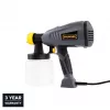 Sähköinen ruiskumaalauspistooli JS-HH15A 400W HVLP-ruiskupistooli 800ml säiliöllä, 3 suihkukuviota, 2 suutinta