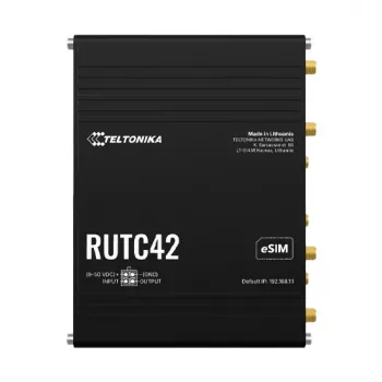 Teltonika Networks RUTC42 (UK) 4G/Wi-Fi 6 Dual-Band teollisuusreititin