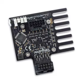 Aqua Computer AMPINEL 12V-2x6 näytönohjaimen virransyötön hallinta, 650 W, OLED, RGBpx - tyyppi B