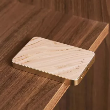 BURGA magneettinen 5000 mAh varavirtalähde Full Glam Gold