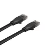 UNITEK Cat.6 UTP lattakaapeli 10m musta RJ45 Snagless Gigabit Ethernet