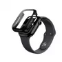 AMAZINGTHING Radix Glass Case karkaistulla lasilla Apple Watch 46mm, musta