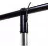 B-TECH AV SYSTEM 2 - ristikon kiinnityspidike Ø50mm putkille (musta)