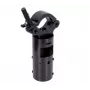 B-TECH AV SYSTEM 2 - ristikon kiinnityspidike Ø50mm putkille (musta)