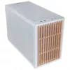 Lian Li DAN Cases B4 Wood Edition Micro-ATX -kotelo - pyökki, valkoinen