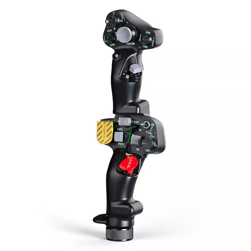 VIRPIL Controls Dual-SF Collective Grip RGB molempikätinen musta