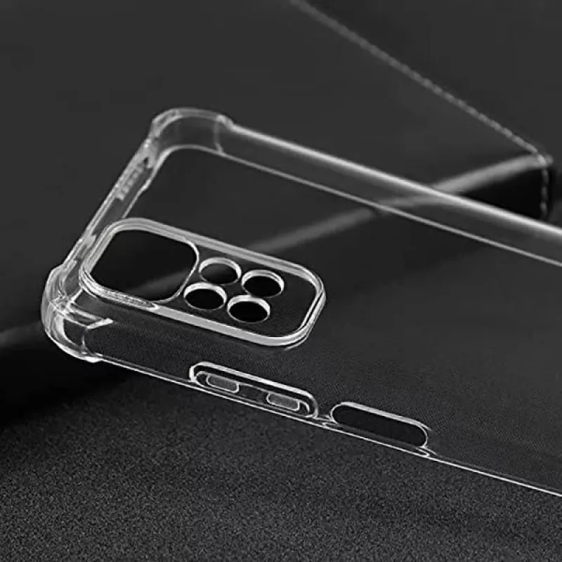 Evelatus Xiaomi Redmi Note 11/11S Military Shockproof -silikonikuori TPU läpinäkyvä
