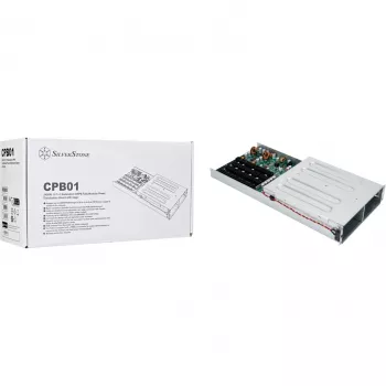 SilverStone SST-CPB01 1U 1+1 redundantti CRPS-virtajakokortti häkillä, jopa 2400 W