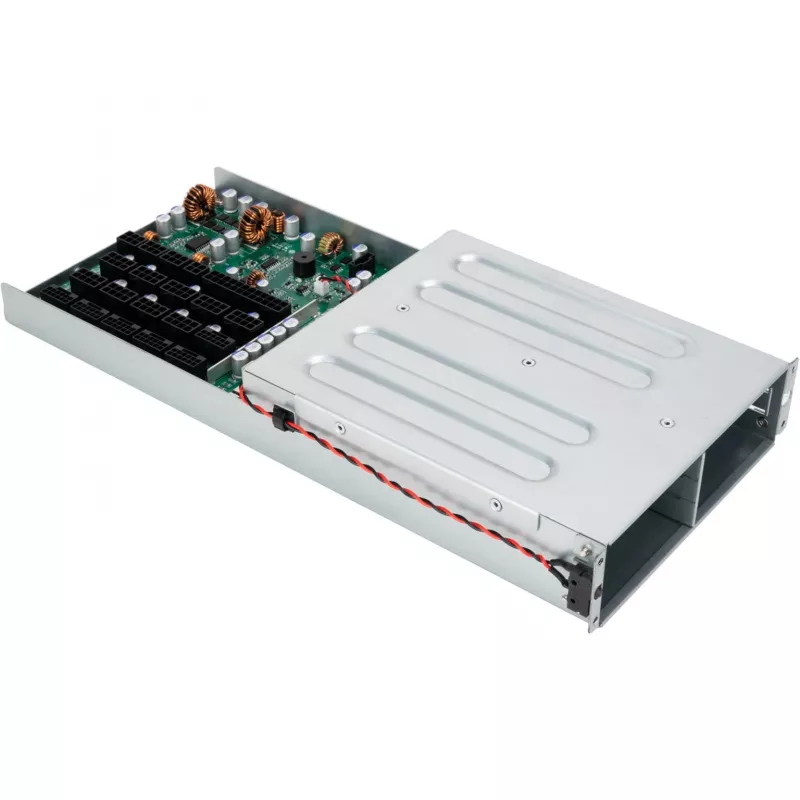 SilverStone SST-CPB01 1U 1+1 redundantti CRPS-virranjakelukortti kehyksellä, jopa 2400 W