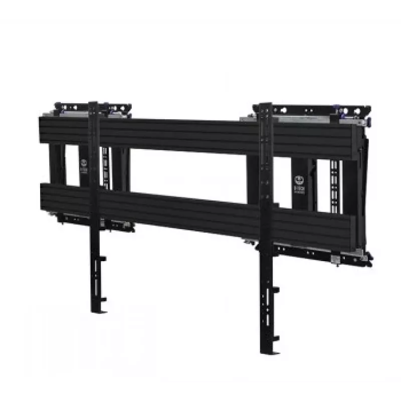 B-TECH AV BT9921/B Soft-Open Full Service -seinäteline XXL-näytöille - musta