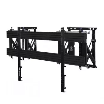 B-TECH AV BT9921/B Soft-Open Full Service -seinäteline XXL-näytöille - musta