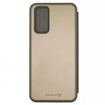 Evelatus Xiaomi Redmi Note 10S / Poco M5s kirjakotelo kulta